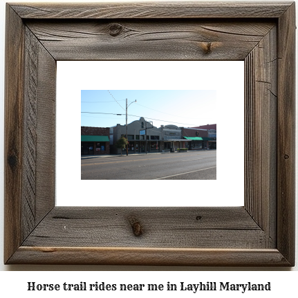 horse trail rides near me in Layhill, Maryland